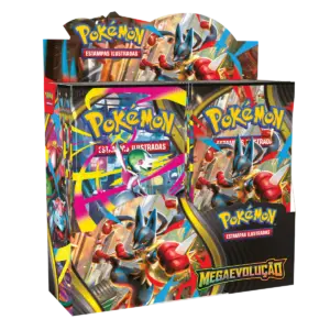 (pt br) caixa de booster megaevolução 1 megaevolução [meg]