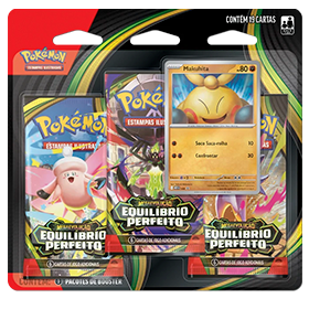 (pt br) blister triplo megaevolução 3 equilíbrio perfeito makuhita